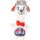 Flamingo Weihnachtsedition Hundespielzeug Eisbär Dumbbell 27cm