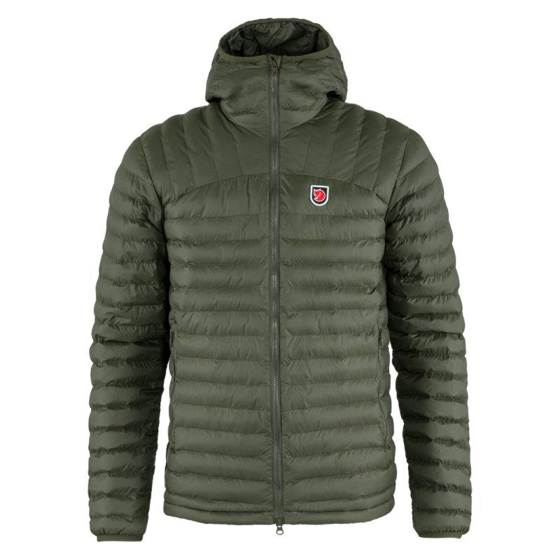 Fjällraven Herren Jacke Expedition Lätt Hoodie Deep Forest M