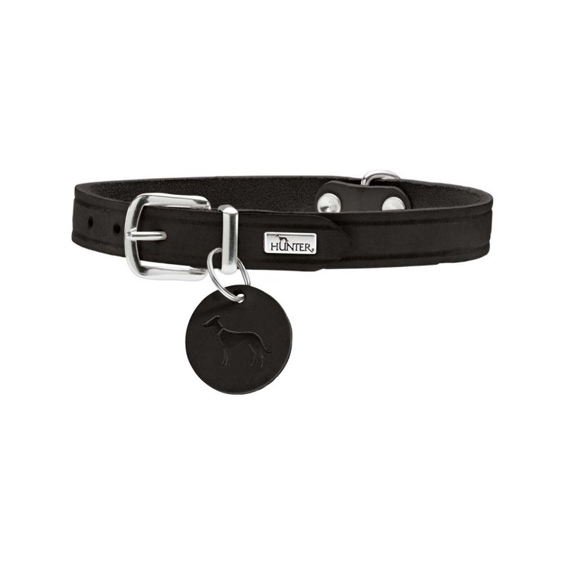 Hunter Halsband Aalborg Schwarz 32 cm/XS