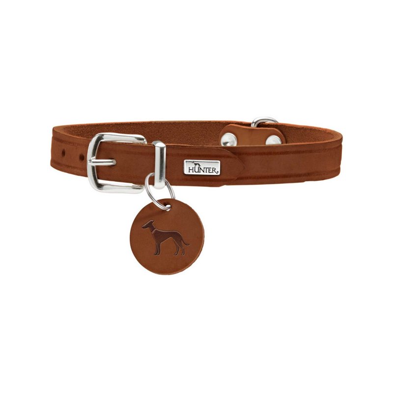 Hunter Halsband Aalborg Ockerbraun 32 cm/XS