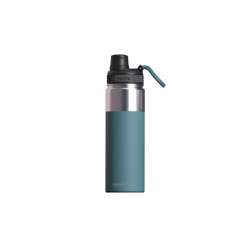 Asobu - Alpine Flask - isolierte Edelstahl Outdoorflasche 530ml Blau