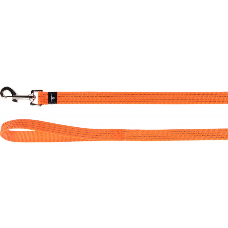 Flamingo Hunde & Katzen Leine Len Orange 100cm 15mm