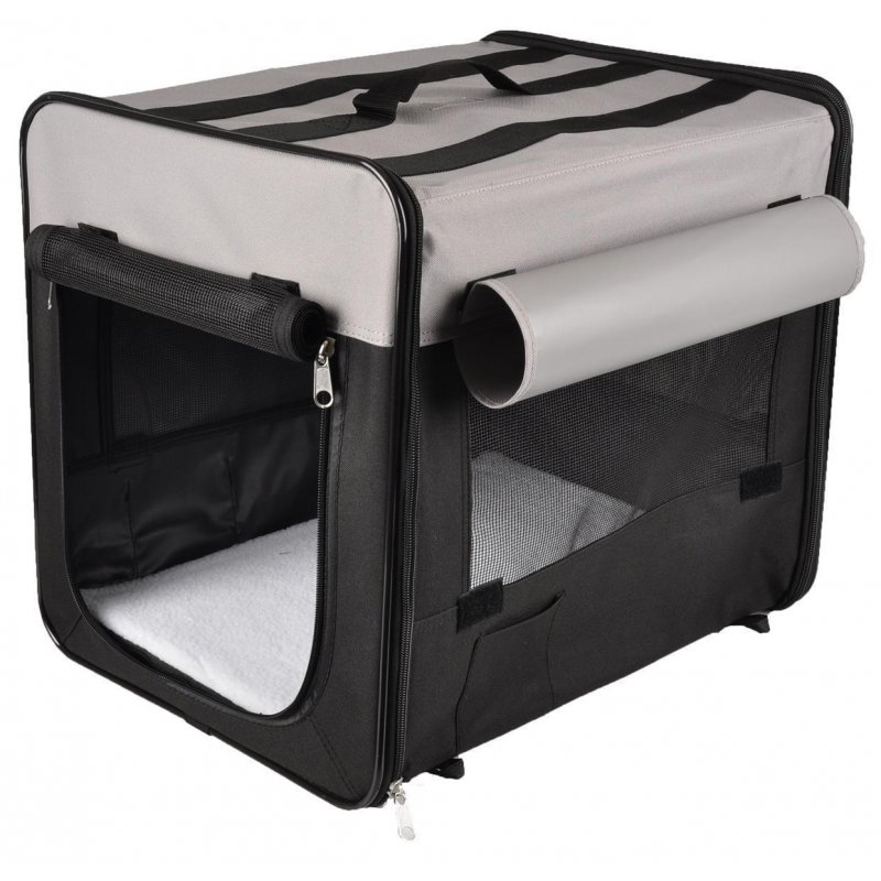 Flamingo Hundebox Smart Top Plus Schwarz 94x56x71cm