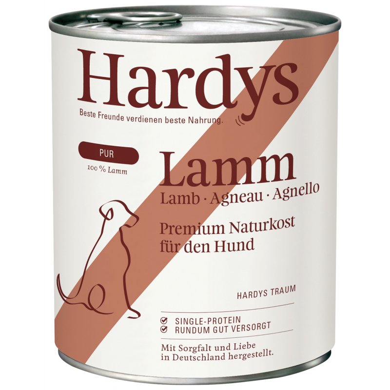 Hardys Manufaktur HARDYS TRAUM Pur No 3 Lamm 800g