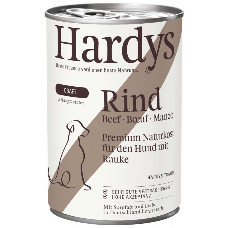 Hardys Manufaktur HARDYS CRAFT Rind und Rauke 400g