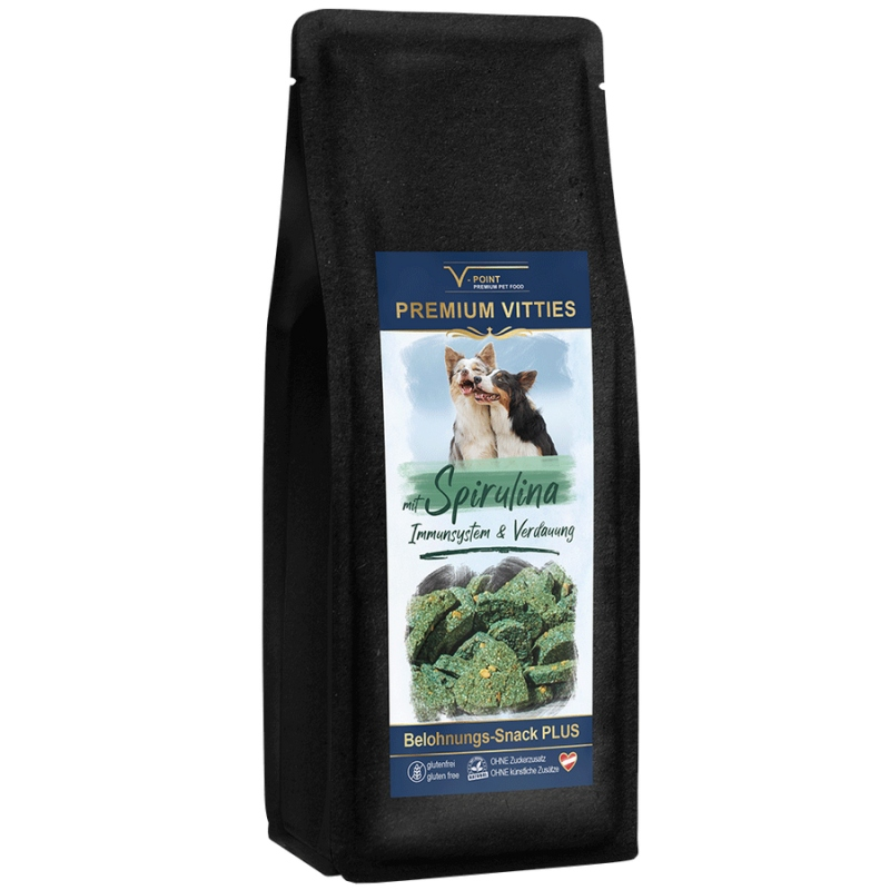 V-Point premium pet food SPIRULINA Premium Vitties 500g