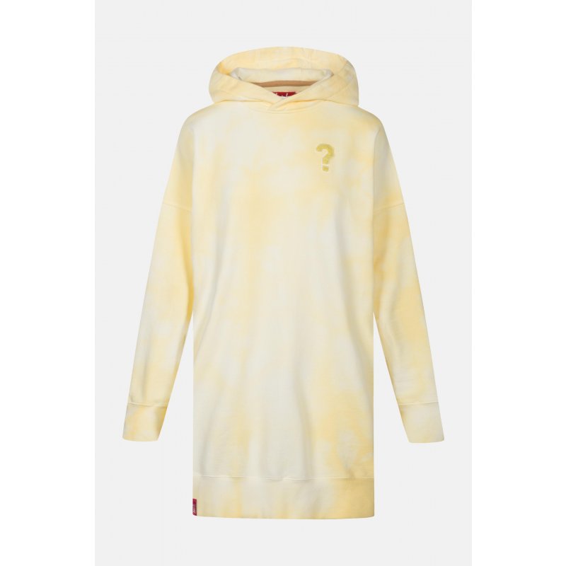 Derbe Damen Hoody Long Fragezeichen Gelb S