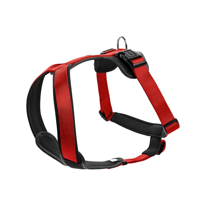 Hunter Geschirr Neopren Rot/Schwarz 38-48 cm/XS-S