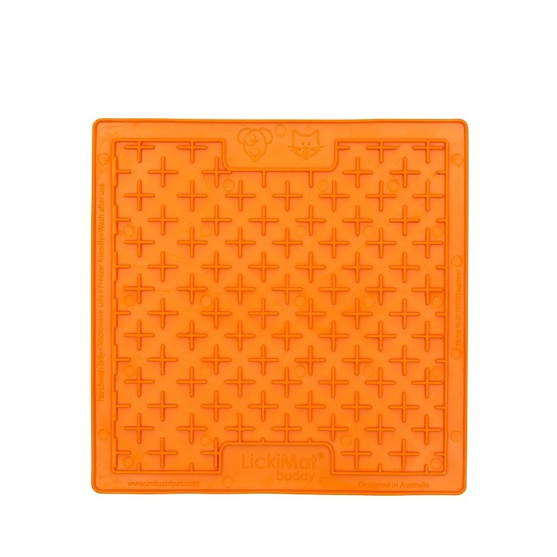 LickiMat Buddy 20x20 cm Orange