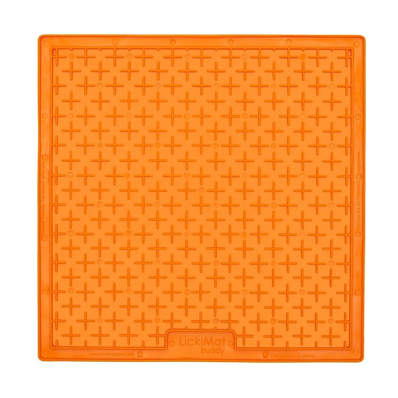 LickiMat Buddy Large 30,5x25,5 cm Orange