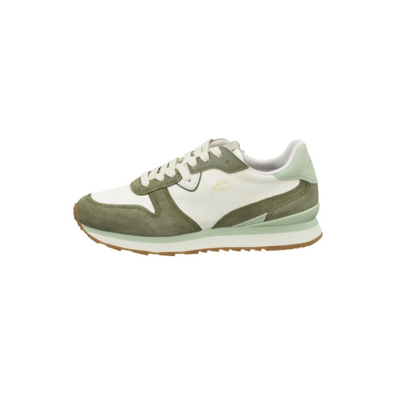 Camel Active Damen Sneaker Fog Khaki/Offwhite 37