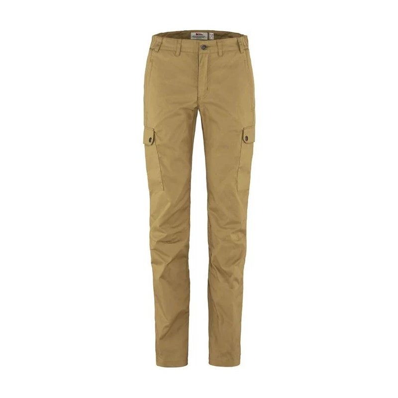 Fjällräven Damen Outdoorhose Stina Trousers Buckwheat Brown 38 Short