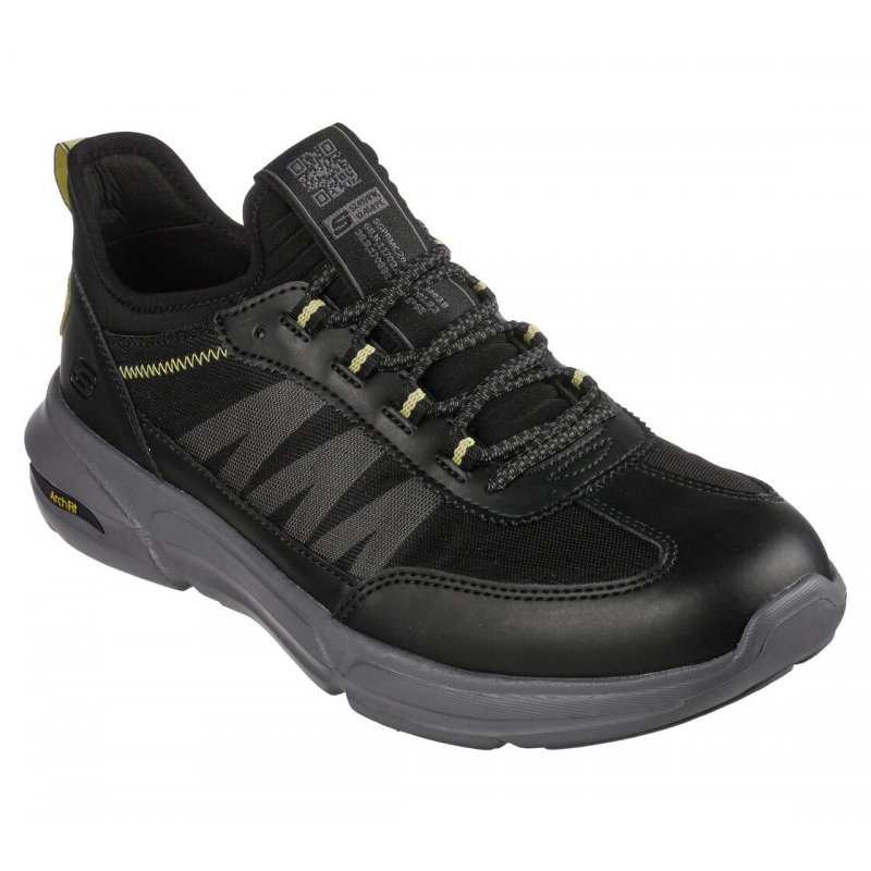 Skechers Herrensneaker Arch Fit Talon - Higson Schwarz 41