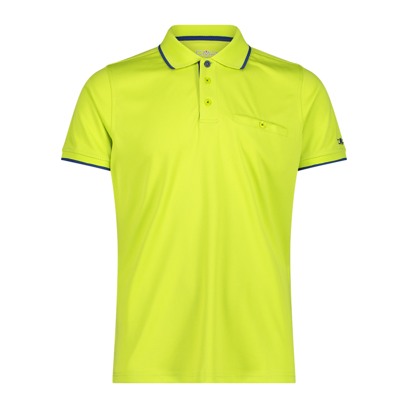 CMP Herren Poloshirt Grüngelb 56