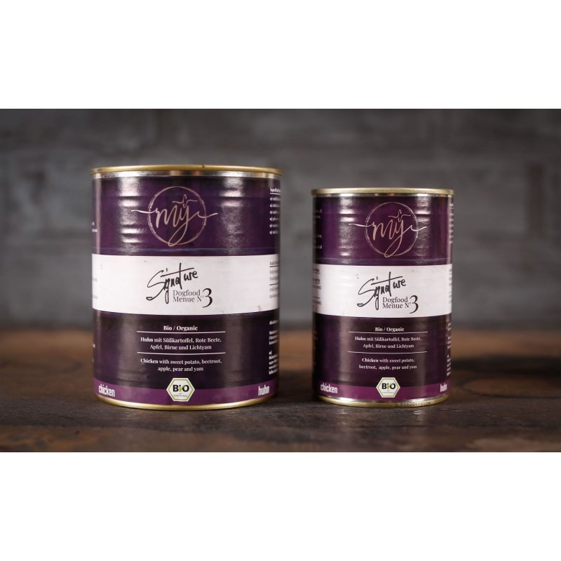 Paul & Paulina Nassfutter Bio-Huhn 410g