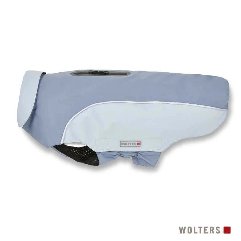 Wolters Regenjacke Easy Rain für Dackel Blau 34cm