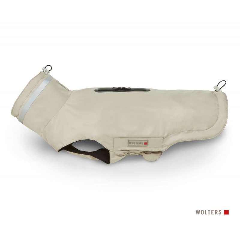 Wolters Outdoorjacke Modern Classic für Dackel Taupe 44cm