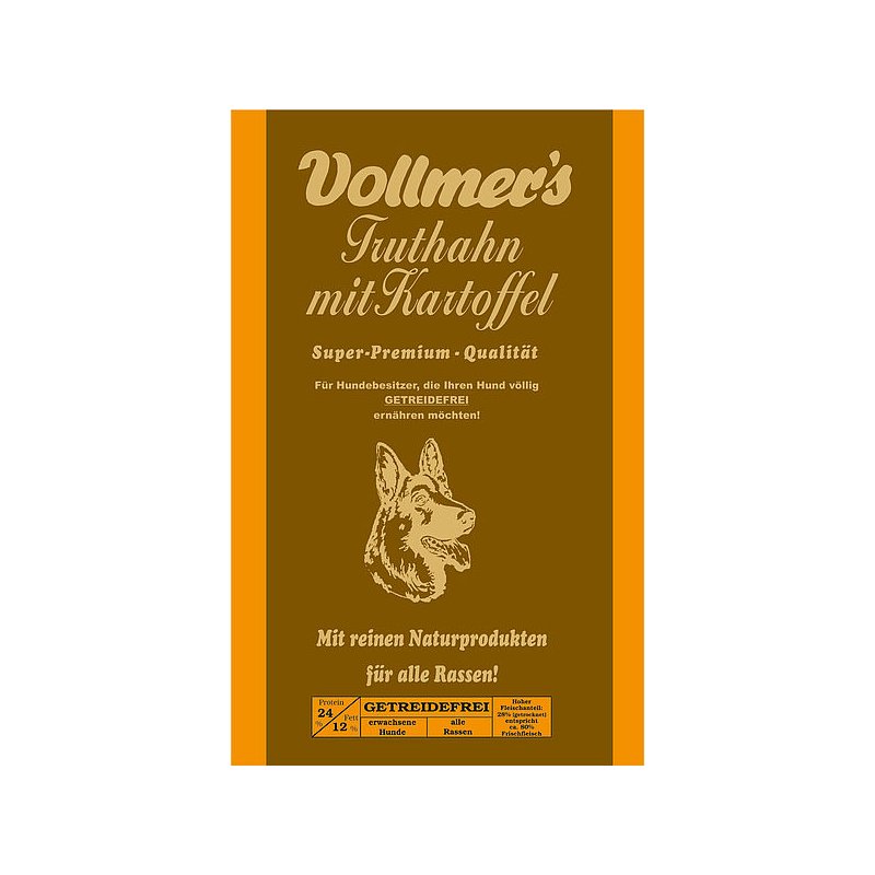 Vollmer's Truthahn mit Kartoffel 1kg