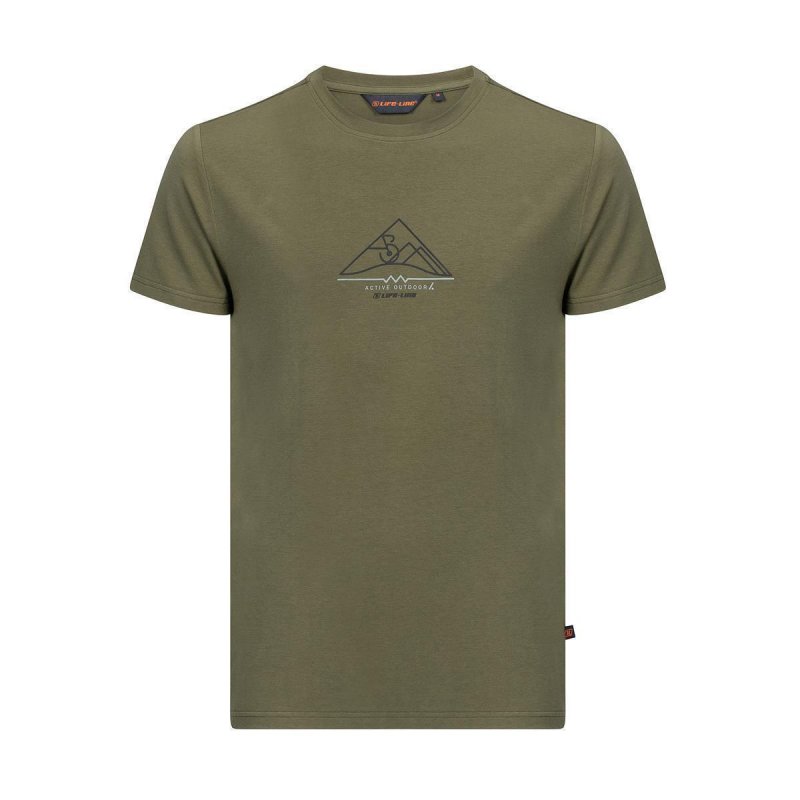 Life-Line Herren T-Shirt Nigel Oliv M