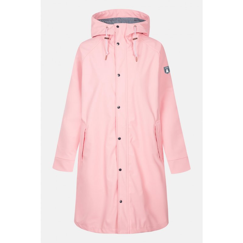 Derbe Friese Wittby Fisher Damen Regenjacke Rosa 36