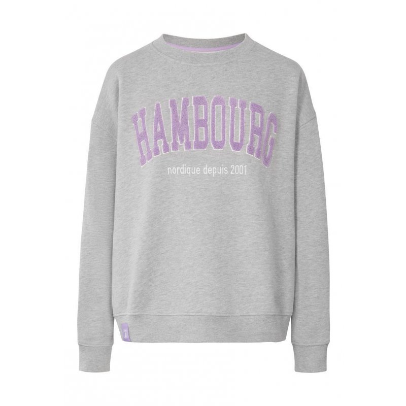 Derbe Damen Crewneck Hambourg Grau S/M