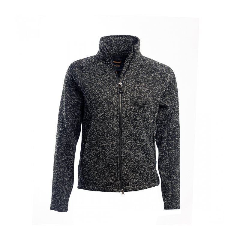 Arrak Damen Fleeejacke Abenteuer Schwarz XS