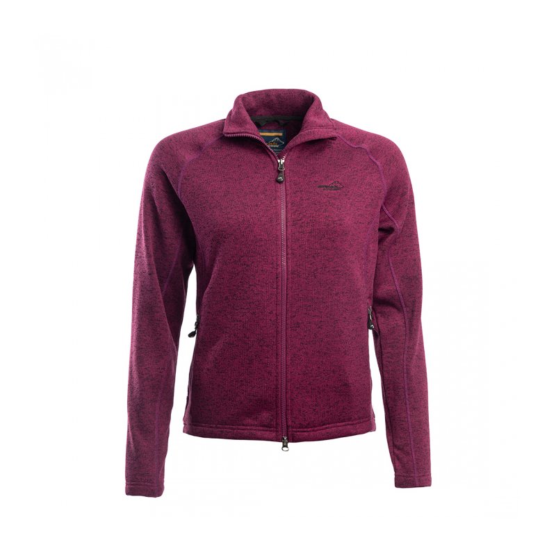 Arrak Damen Fleeejacke Abenteuer Fuchsia S