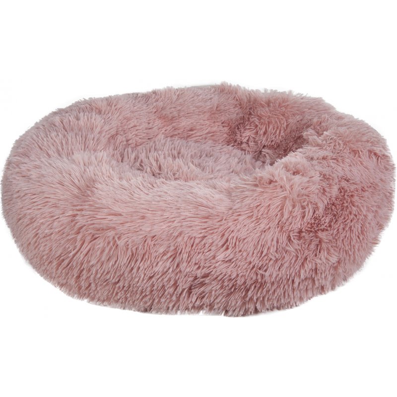 HKM Hundebett Fluffy Altrosa Durchmesser 60cm x Höhe 25cm