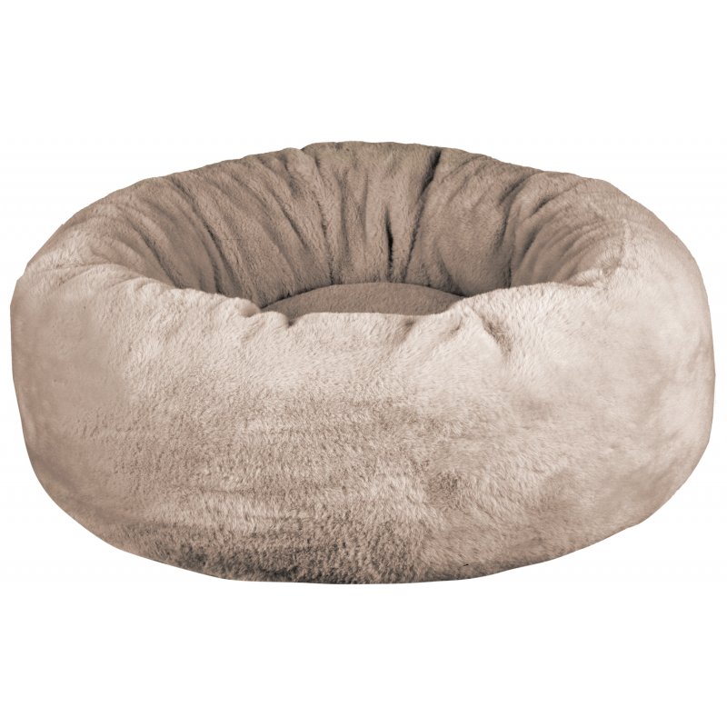 HKM Hundebett Soft Dunkelbeige Durchmesser 60cm x Höhe 25cm