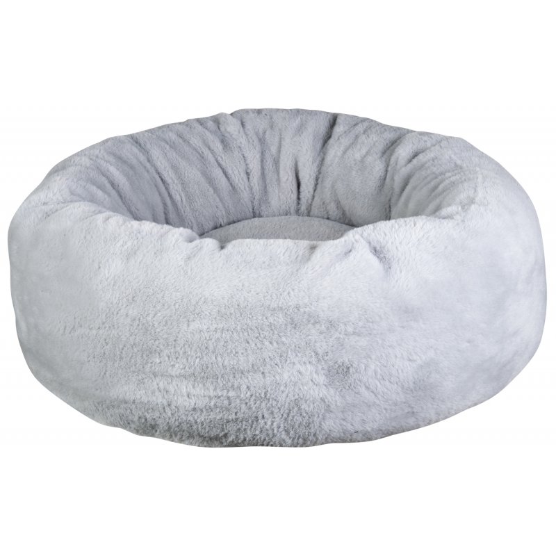 HKM Hundebett Soft Hellgrau Durchmesser 60cm x Höhe 25cm