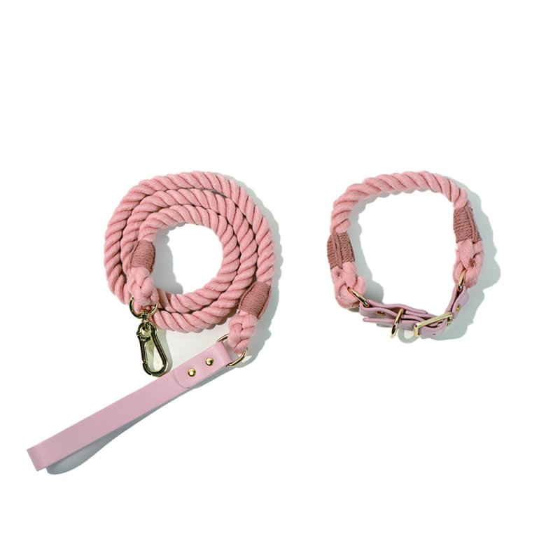 Tinklylife Comfy Halsband Set Rosa M