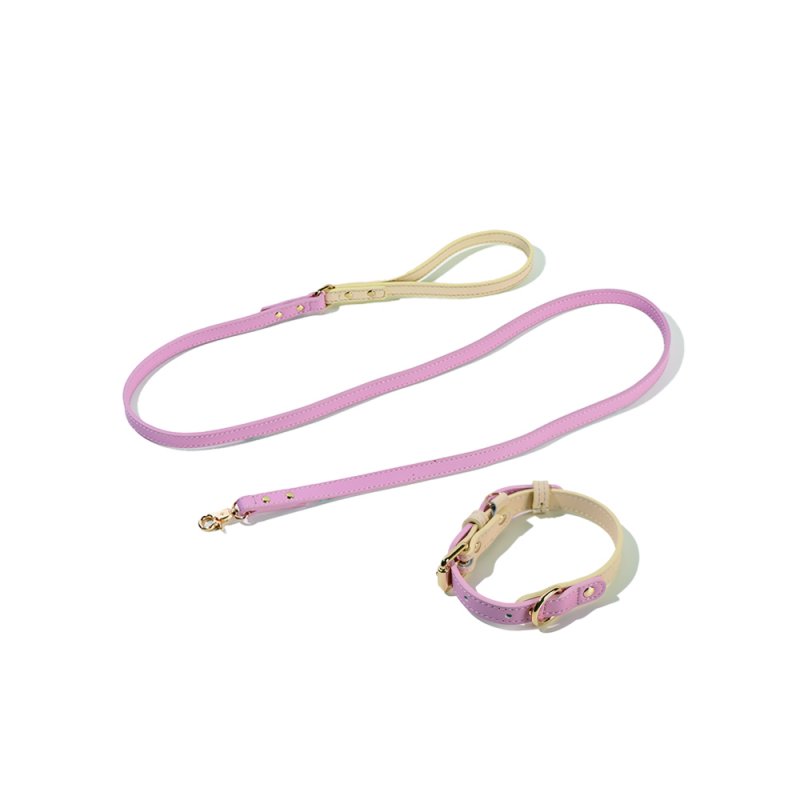 Tinklylife Comfy Halsband Set Violett S