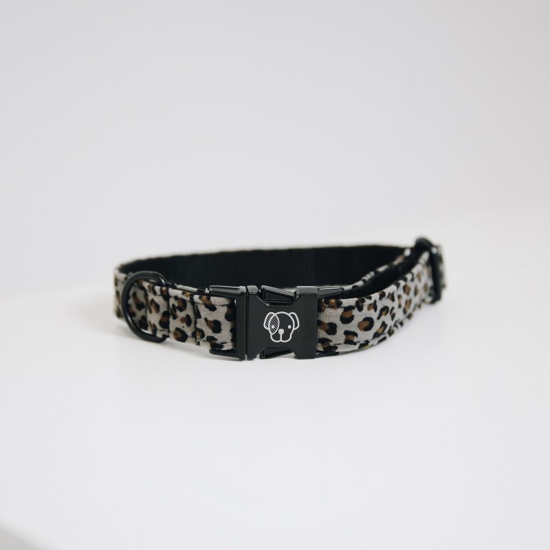 Kentucky Dogwear Hundehalsband Leopard Grau L'42-68cm