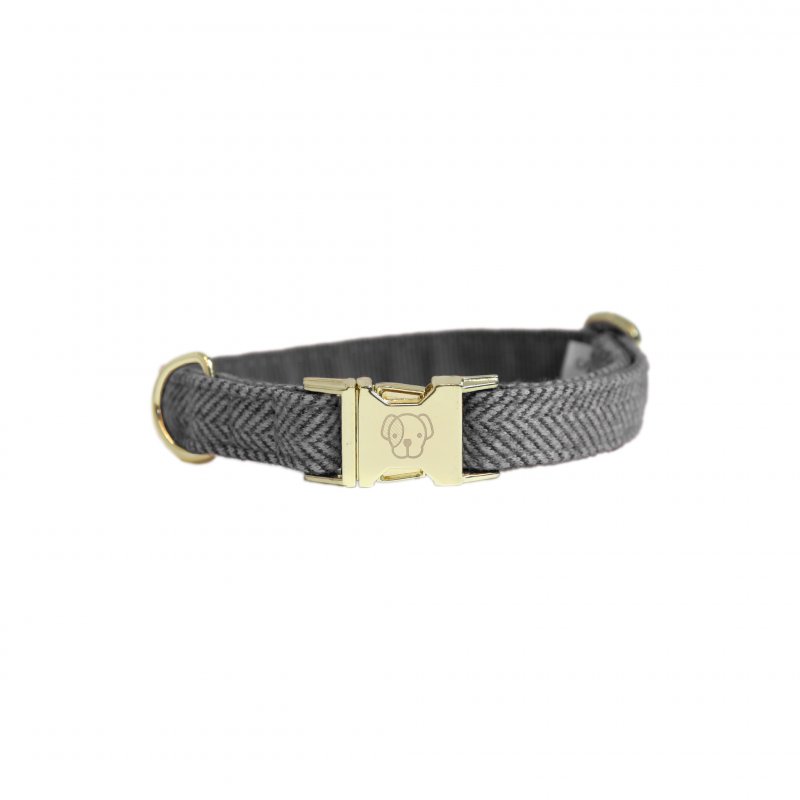 Kentucky Dogwear Hundehalsband Wool Grau M'36-52cm