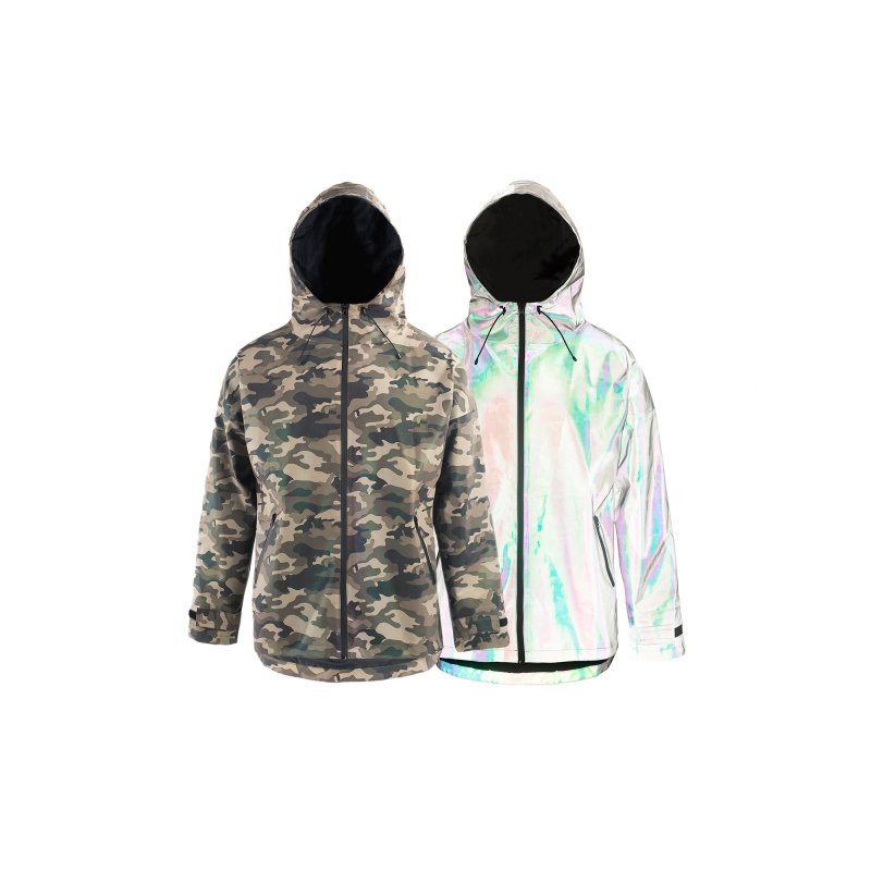 Paikka Herren Regenjacke Visibility Camo XS