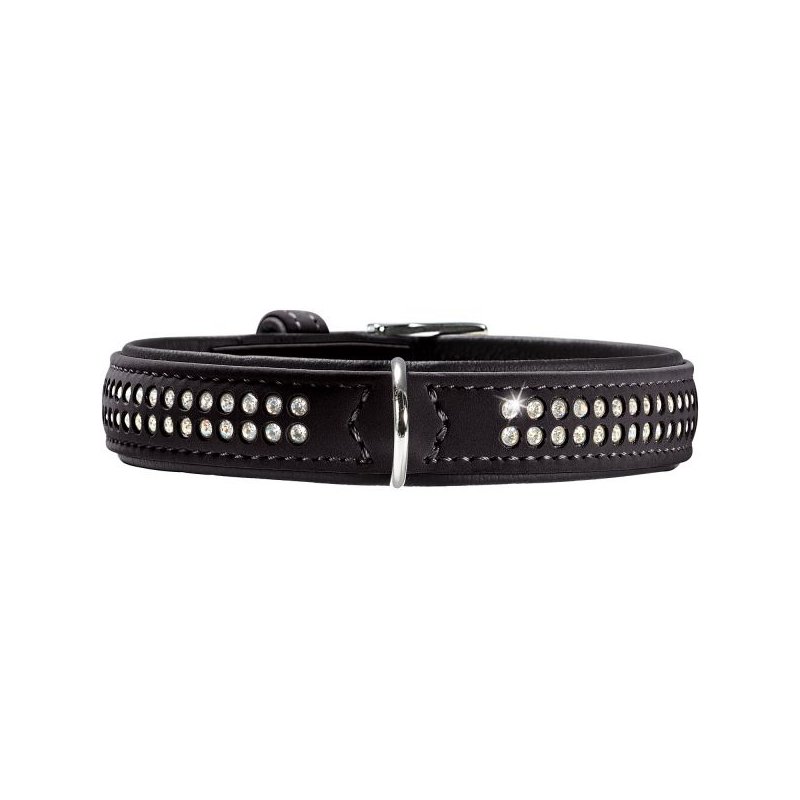 Hunter Halsband Softie Deluxe Schwarz 40/XS-S