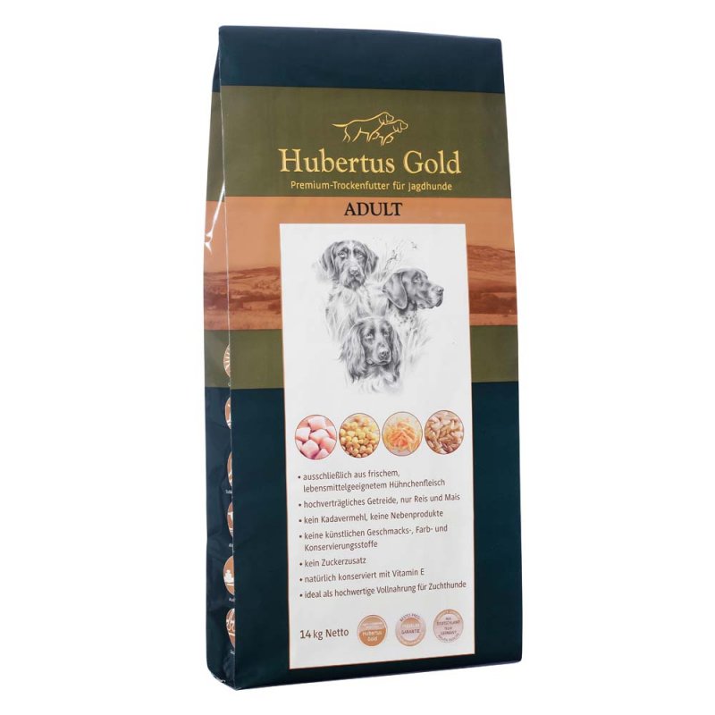 Hubertus Gold Premium-Trockenvollkost 14kg Junior