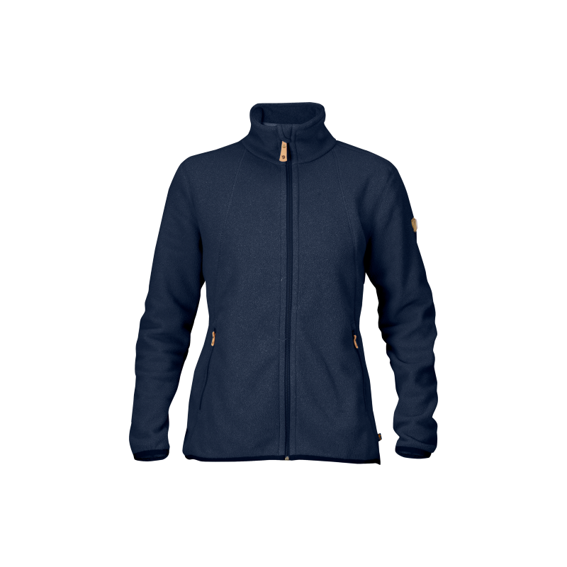 Fjällräven Damen Stina Fleece Jacke Dunkelblau XS