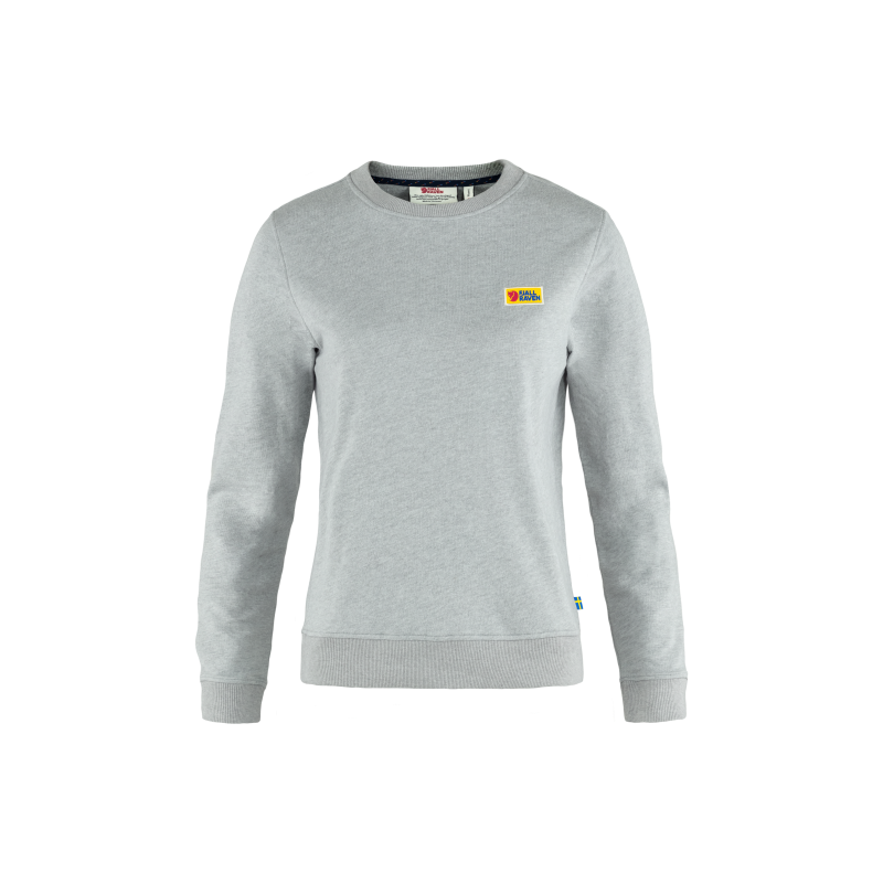 Fjällräven Damen Vardag Sweater Hellgrau S