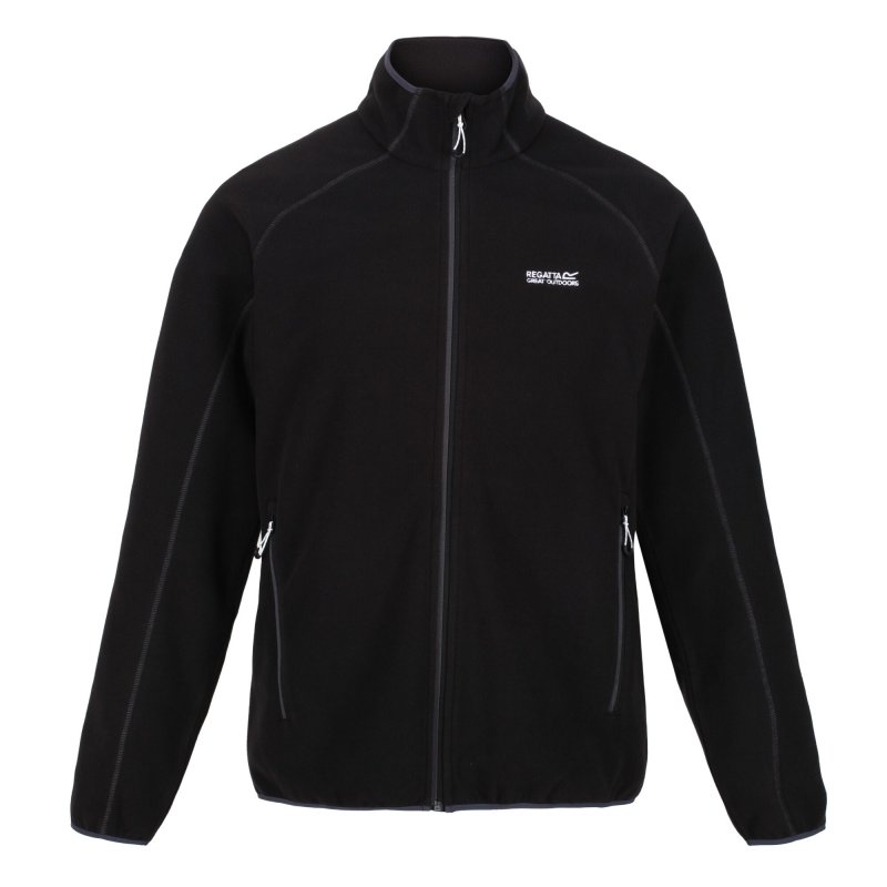 Regatta Herren Fleecejacke Hadfield Schwarz S