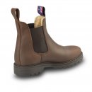 Blue Heeler Chelsea Boots Jackaroo mit Lammfell Braun