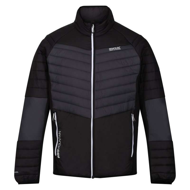 Regatta Herren Jacke Halton VI Grau/Schwarz M