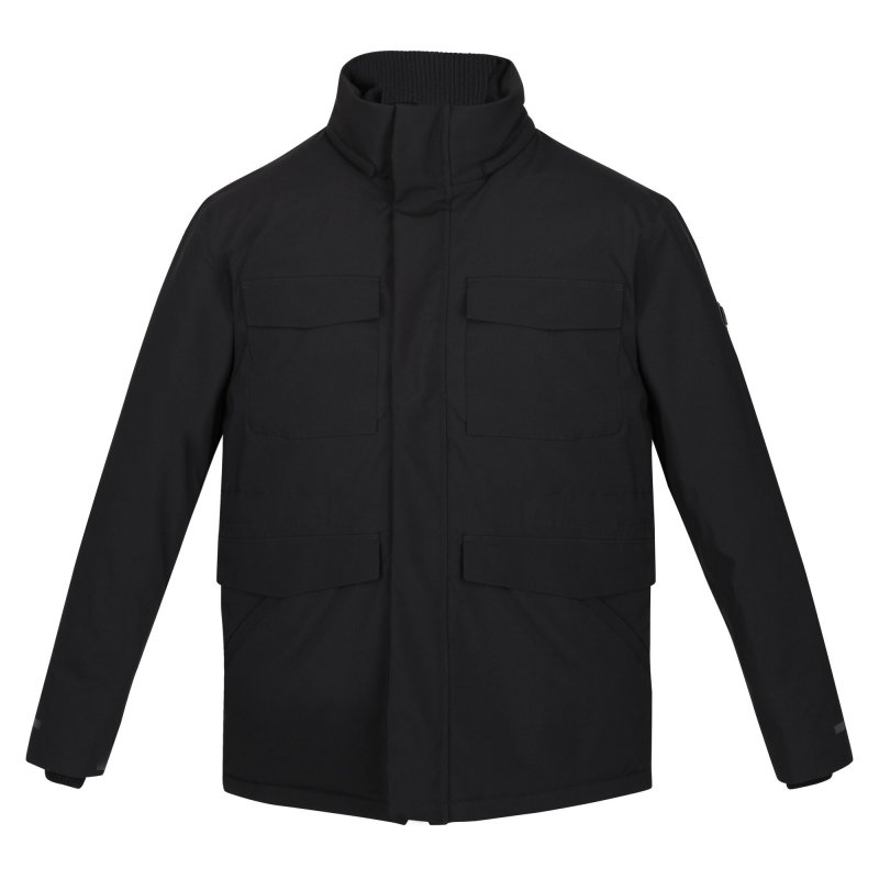 Regatta Herren Jacke Edin Schwarz XXL