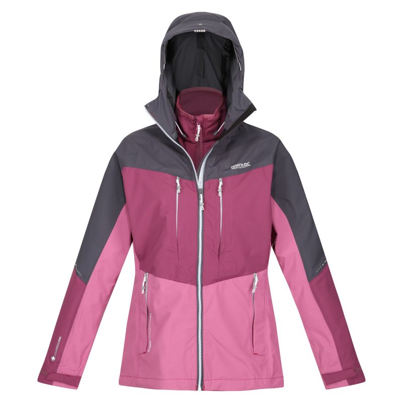 Regatta Damen Jacke Carletta VII 3in1 Pink 36