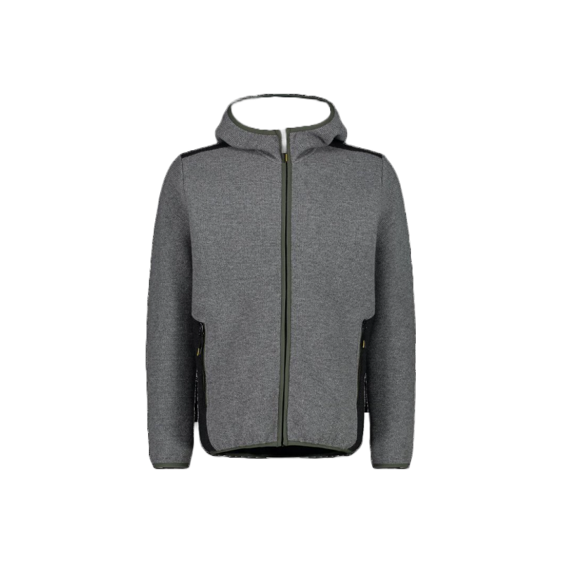 CMP Herren Jacke Fix Hood Grau 48