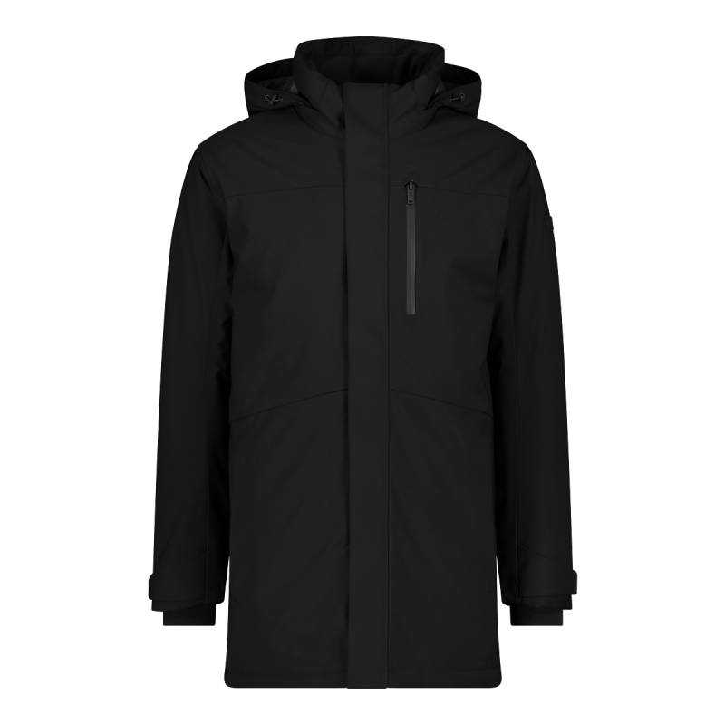 CMP Herren Parka Snaps Hood Schwarz 48