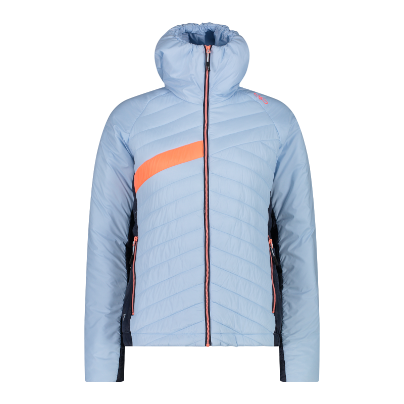 CMP Damen Jacke Fix Hood Blau 34