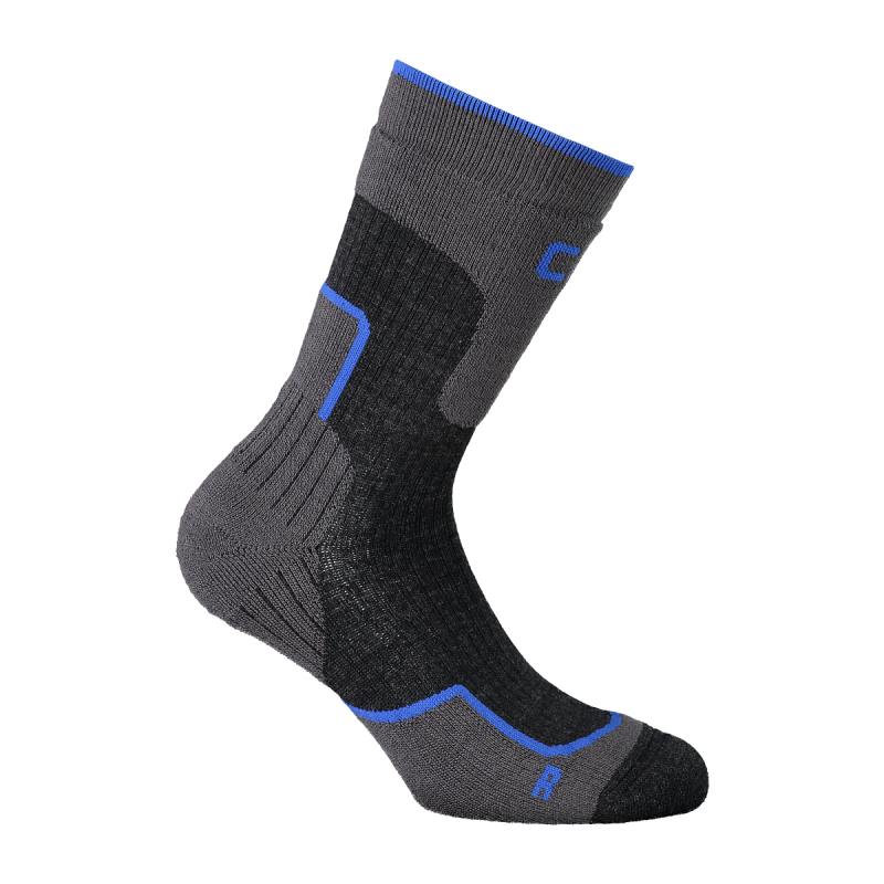 CMP Unisex Wollsocken Mid Dunkelgrau 36/38