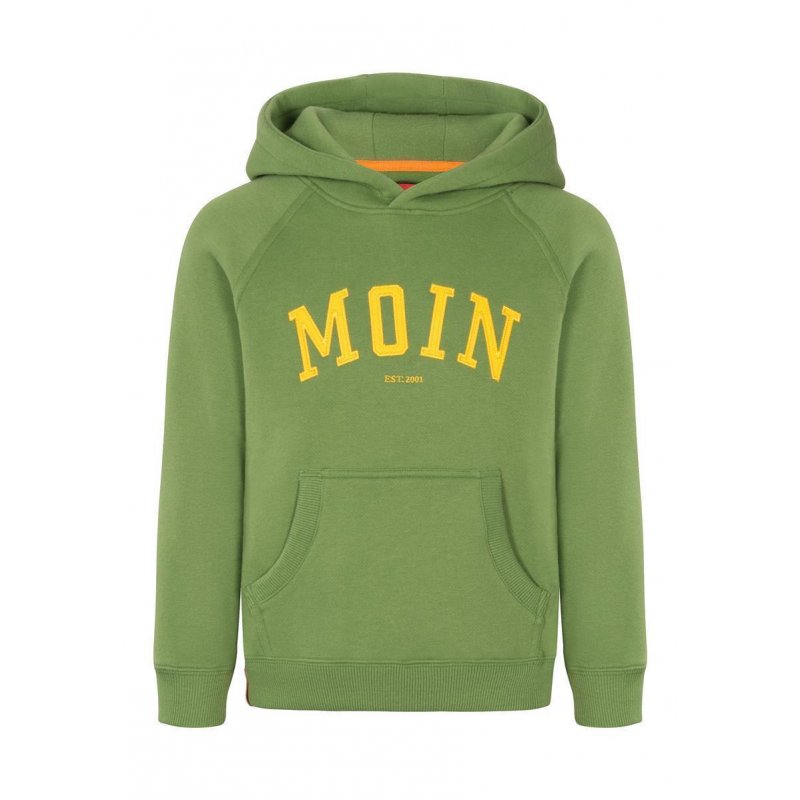 Derbe Kinder Hoodie Moin Grün 128/134