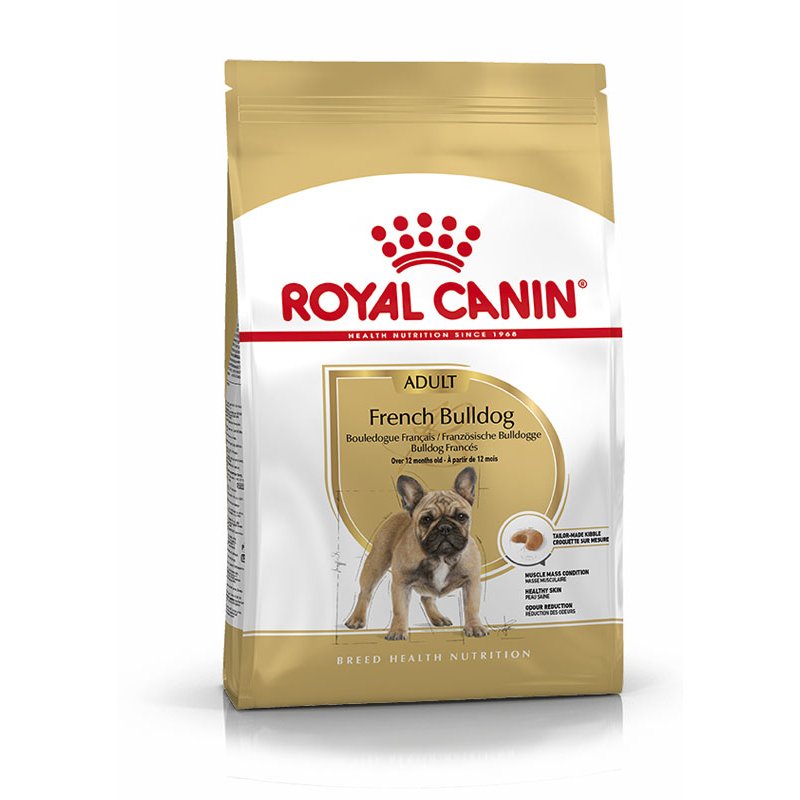 ROYAL CANIN French Bulldog Adult Hundefutter trocken für Französische Bulldoggen 9 Kg